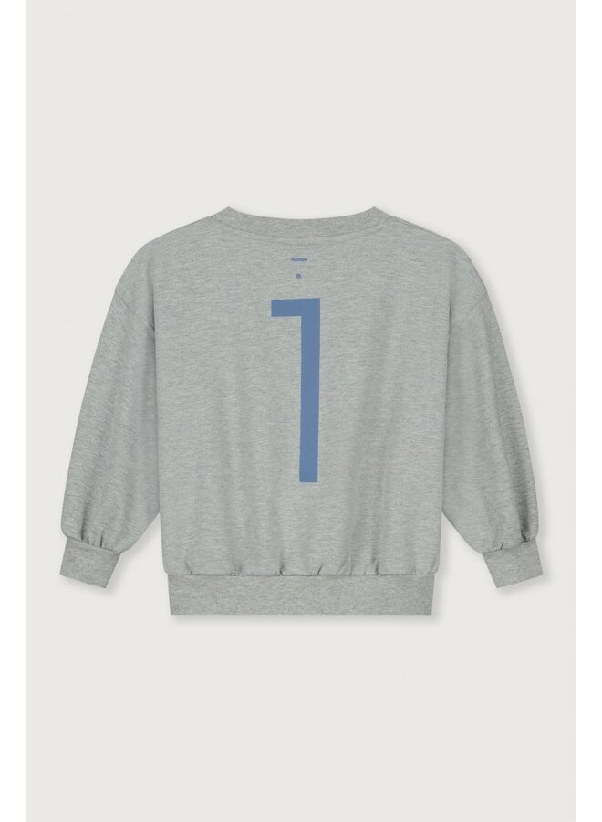 Gray Label birthday sweater grey melange
