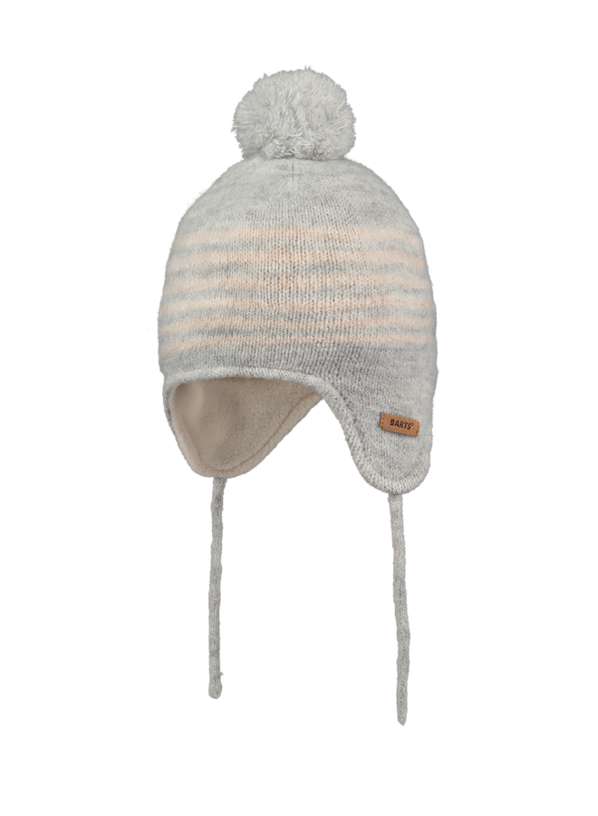 Barts rylie earflap heather grey