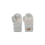 Barts rylie mitts heather grey