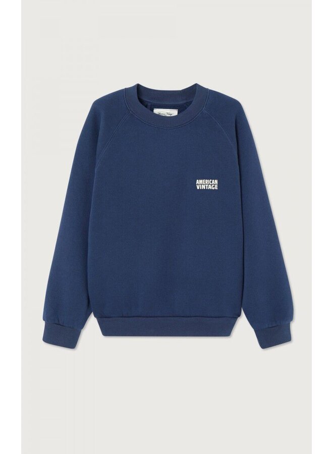 American vintage izubird sweater navy vintage