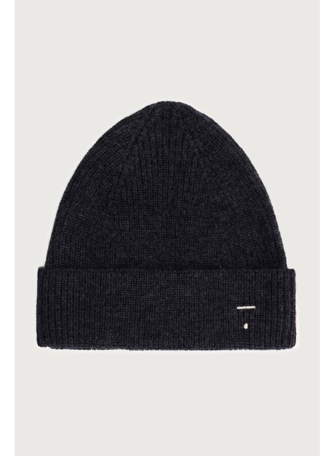 Gray Label knitted beanie nearly black