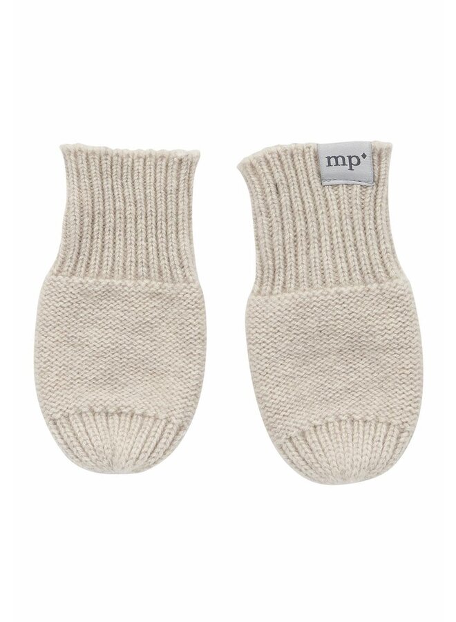 MP baby mittens wol en cashmere  sand melange