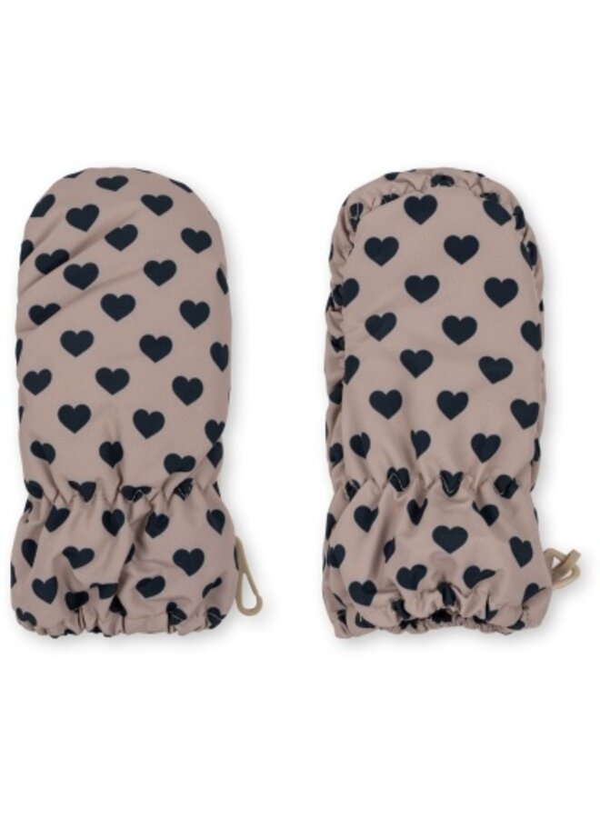 KS snow baby mittens hearts