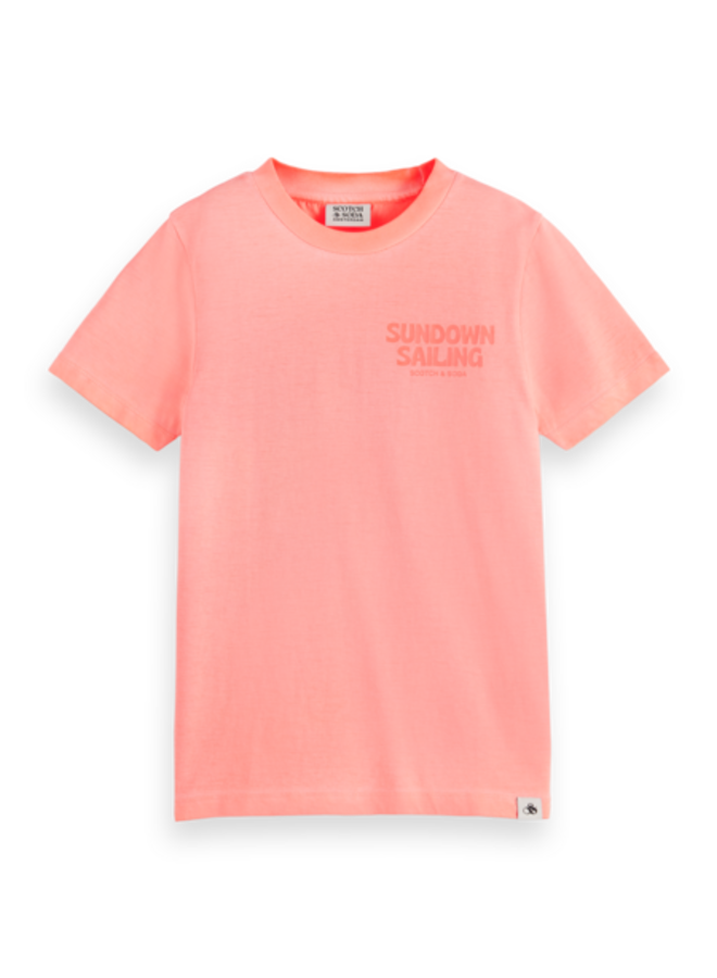 S&S t-shirt neon orange