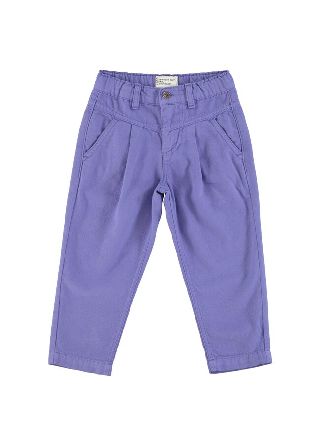 Piupiuchick mom fit trousers purple