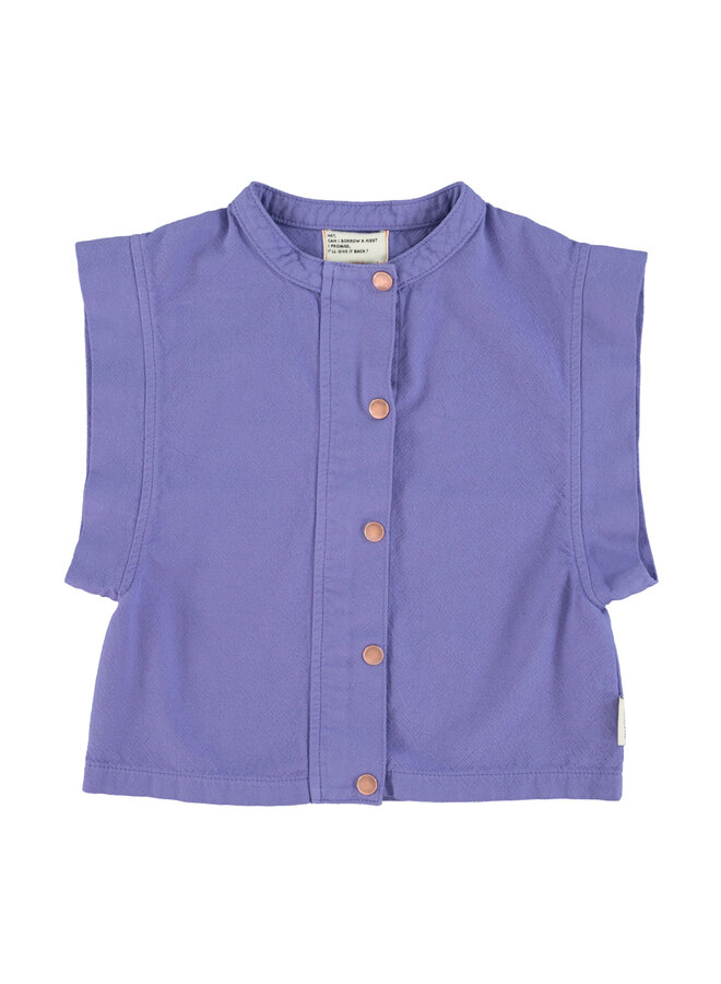 Piupiuchick sleeveless waistcoat purple