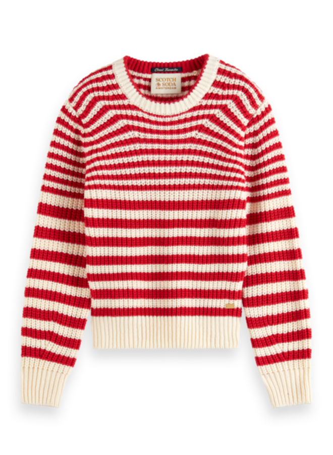 S&S striped pullover