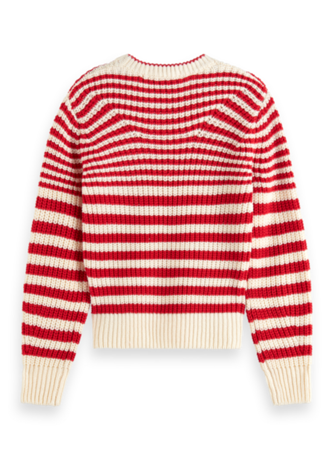 S&S striped pullover