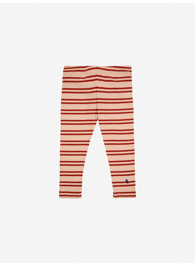 Bobo Choses red stripes leggings