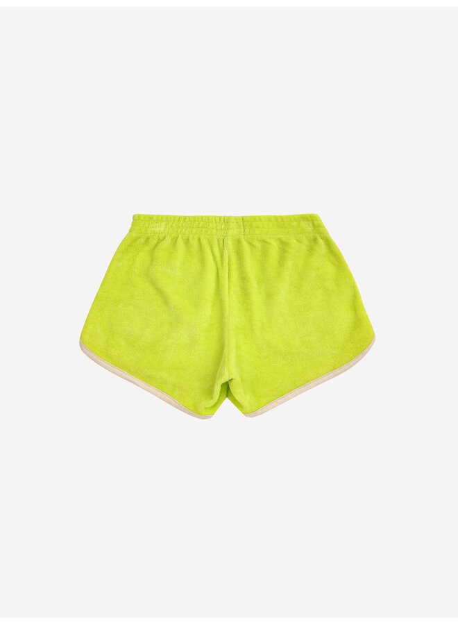 Bobo Choses green terry shorts