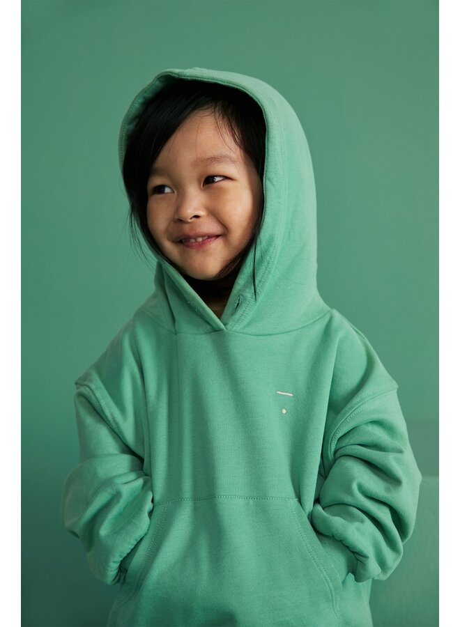 Gray Label hoodie GOTS bright green