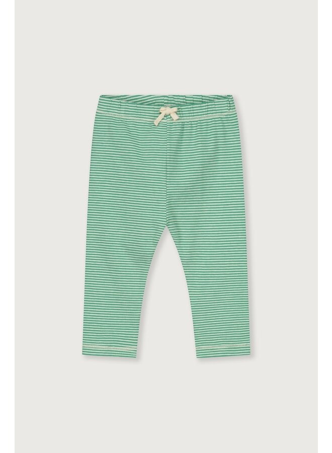 Gray Label baby leggings GOTS bright green/cream
