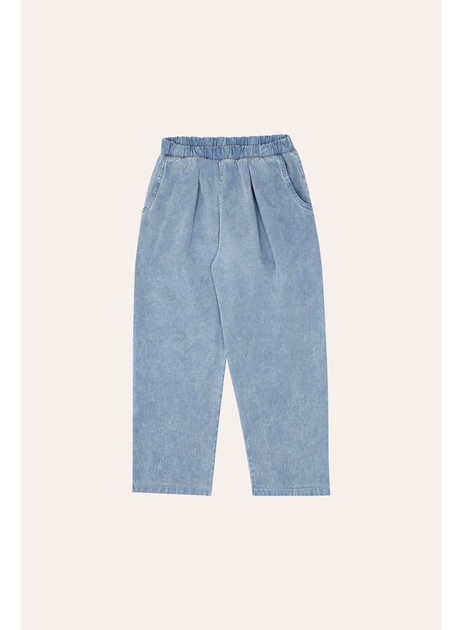 The Campamento blue washed kids trousers