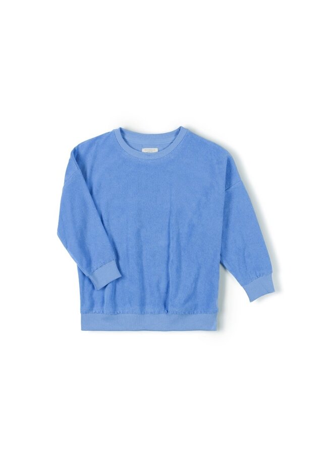 Nixnut loose sweater sky