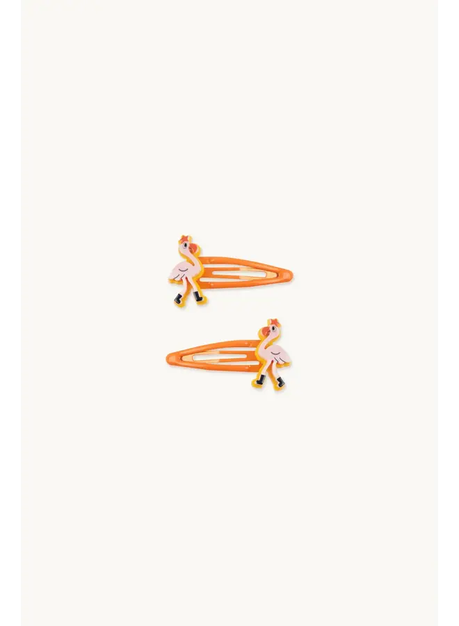 Tinycottons flamingo hair clips
