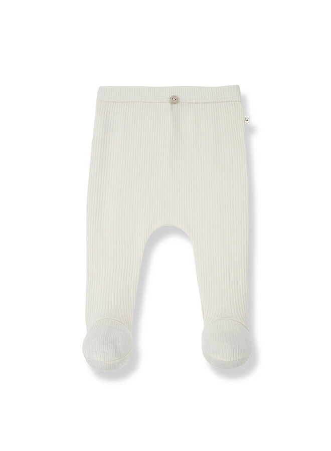 1+in the family mia legging w/feet ivory