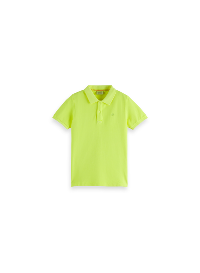 S&S pique polo lime