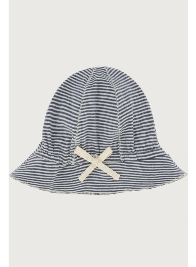 Gray Label baby sunhat blue grey-cream