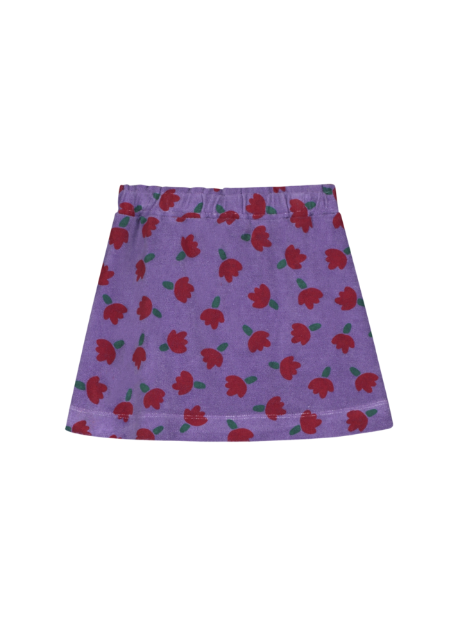 Bonmot mini skirt flowers  mallow