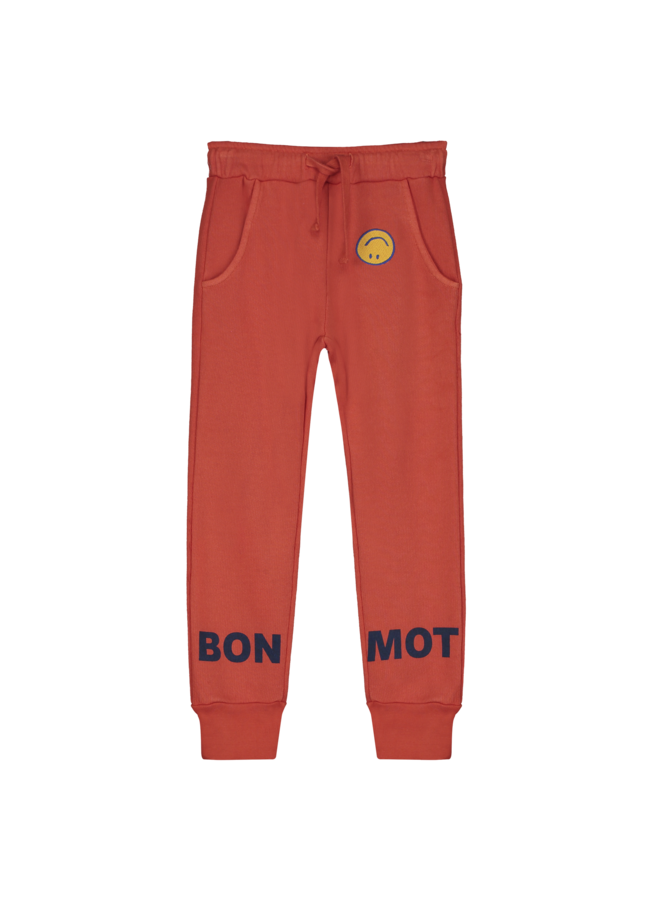 Bonmot fleece trouser bonmot saffron