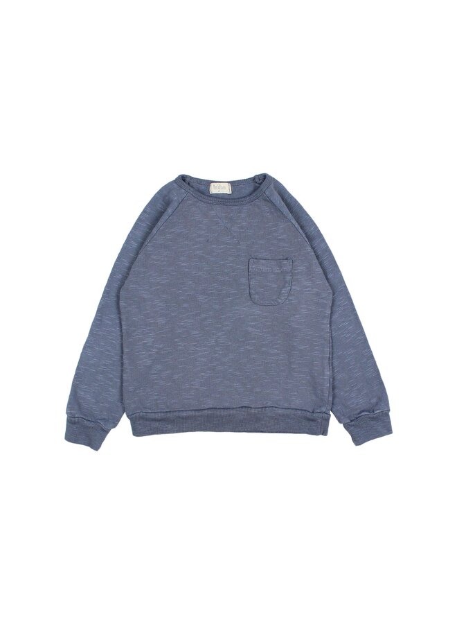 Búho basic sweatshirt blue stone