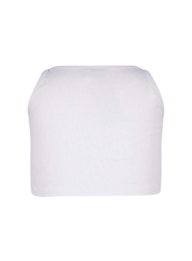 Cars finia crop top white