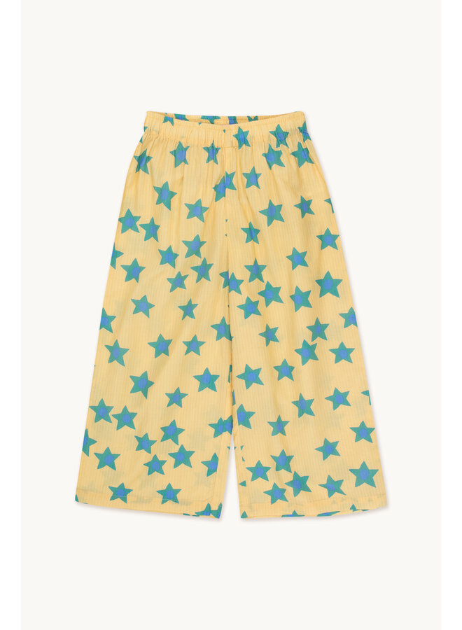 Tiny Cottons starflowers pant mellow yellow