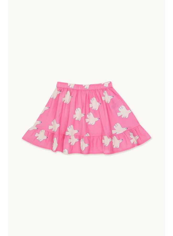 Tiny Cottons doves skirt dark pink