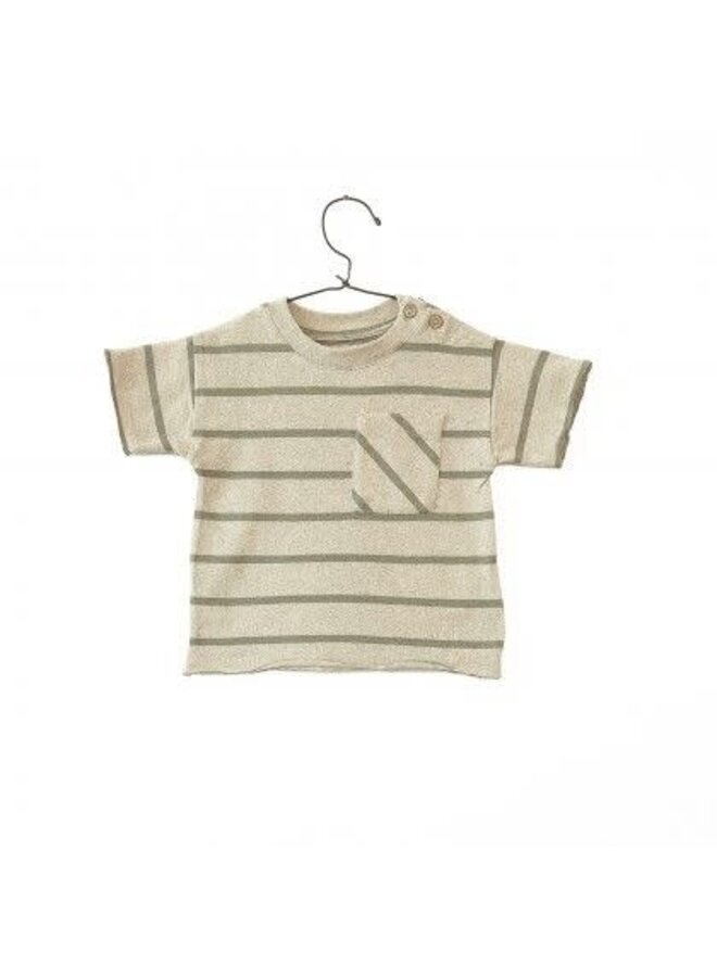 Play Up striped jersey tshirt fiber/recycled