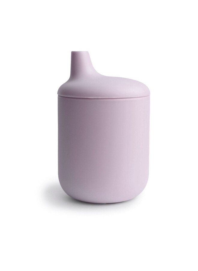 Mushie sippy cup soft lilac
