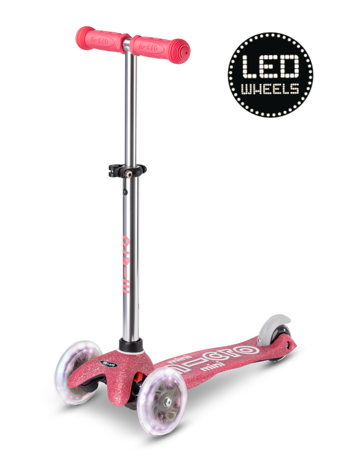 Micro Step mini glitter LED pink