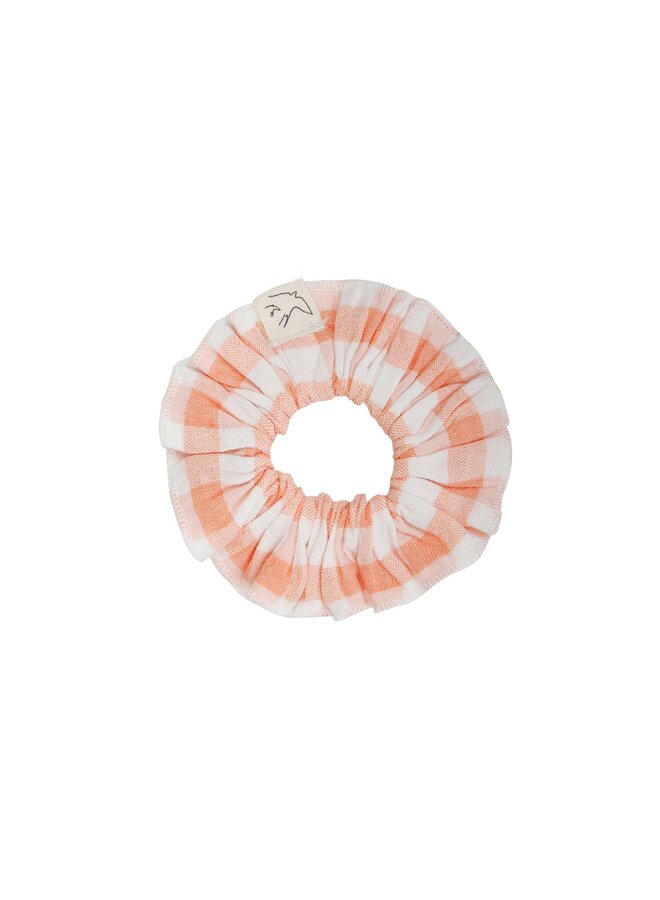 Jenest scrunchie peach orange