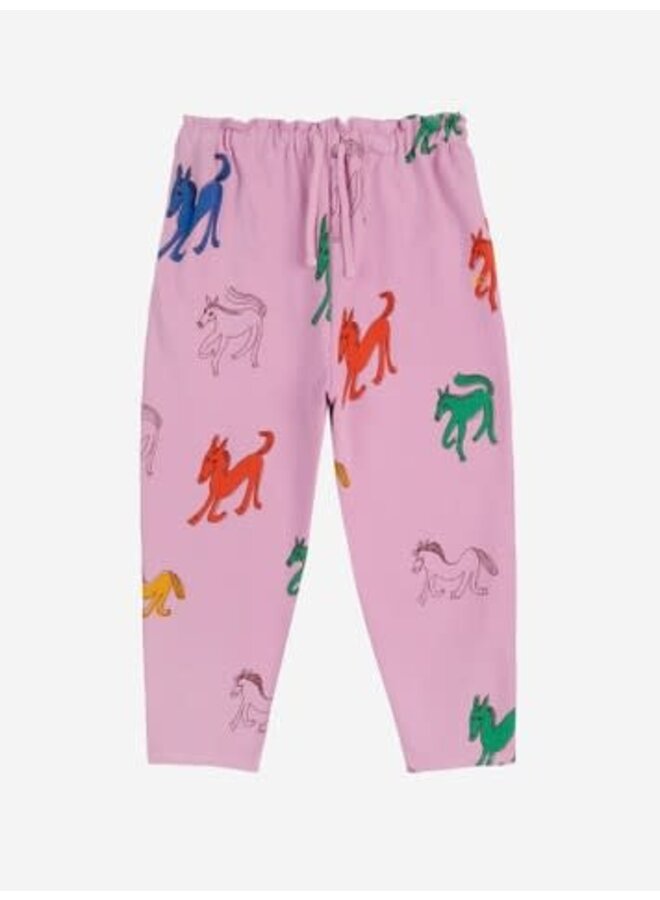 Bobo Choses wonder horse all over paper bag jogging pants