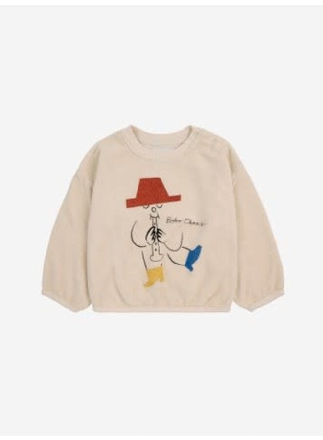 Bobo Choses baby magic flute sweatshirt