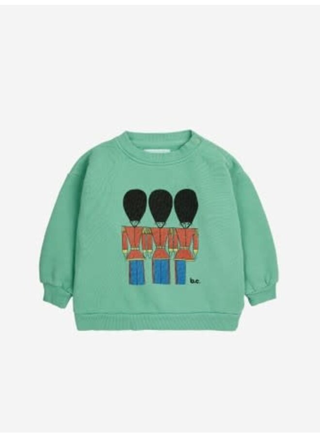 Bobo Choses baby little tin soldiers sweatshirt