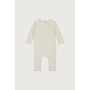 Gray Label baby suit with snaps cream