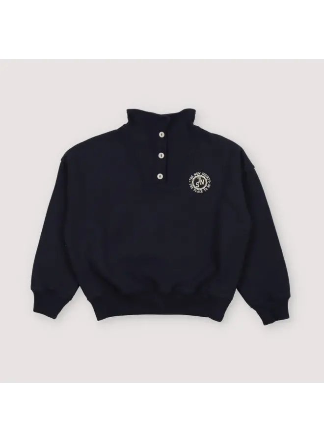 The new society reine sweater midnight navy