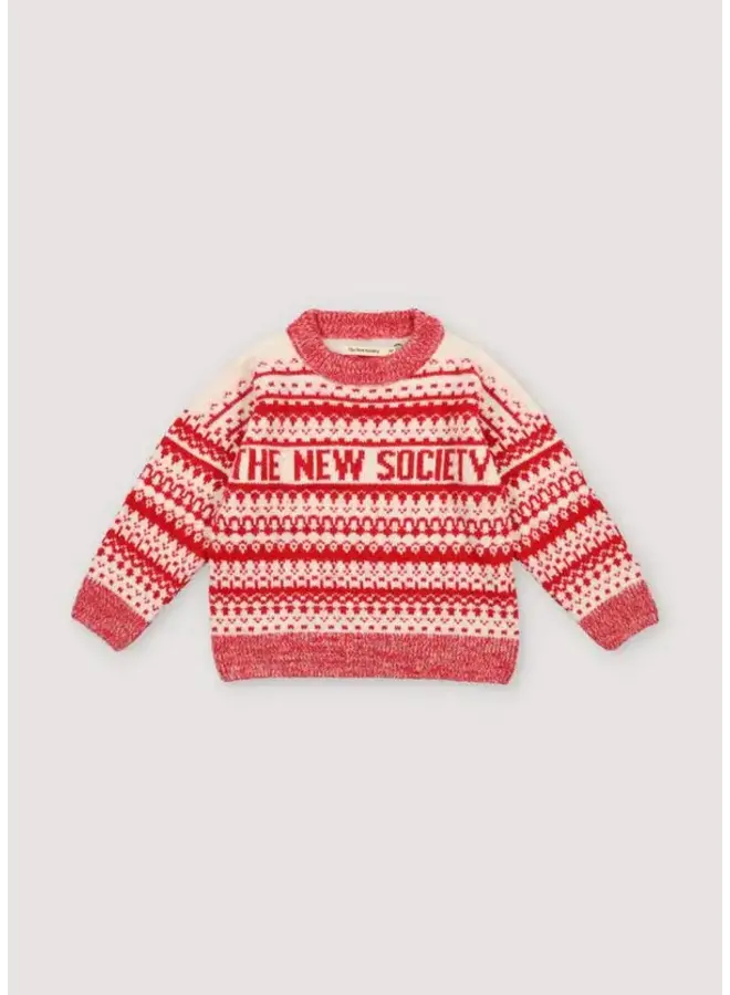 The new society moritz jumper vanilla cream