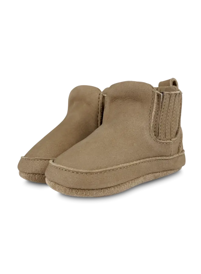 Donsje skib booties  truffle nubuck