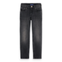 S&S dean loose tapered jeans black night