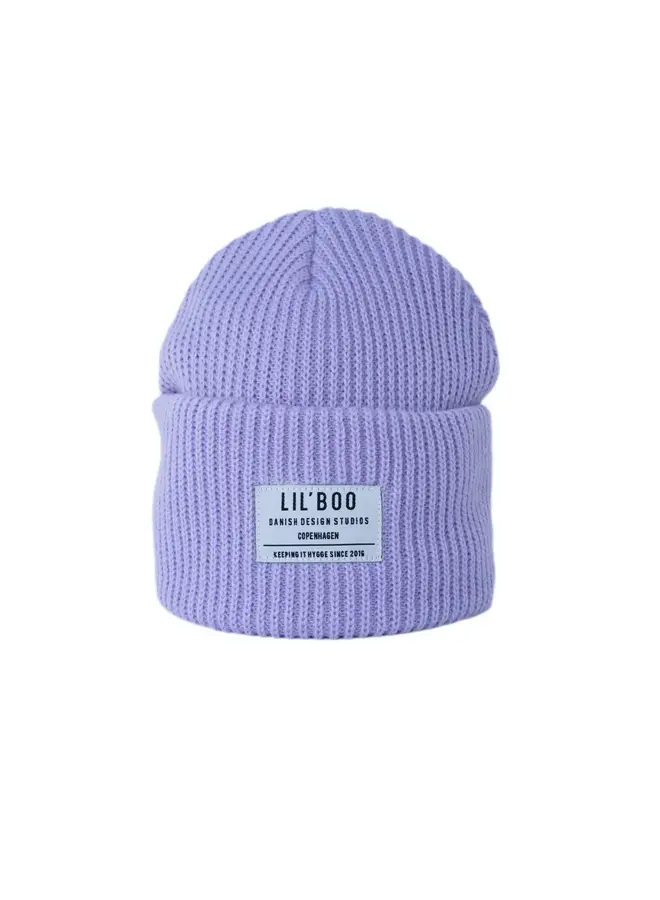 Lil Boo hygge beanie light purple
