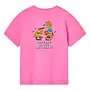 American vintage fizvalley tshirt rose fluo