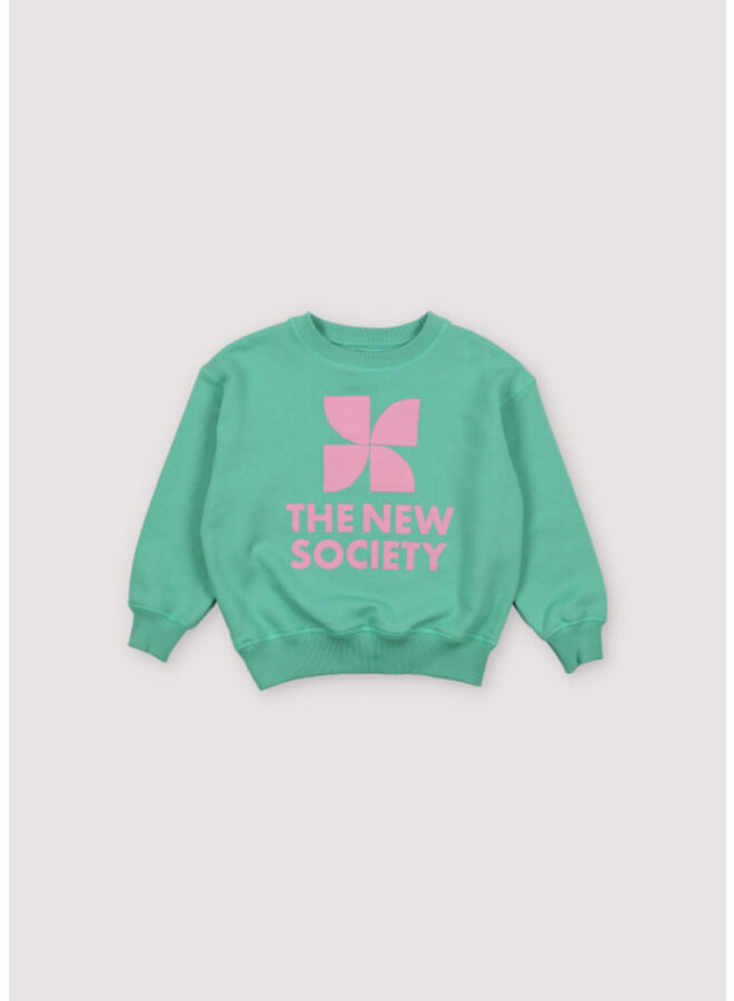 The new society mykonos sweatshirt jade