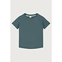 Gray label crewneck tee gots blue grey
