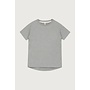Gray label crewneck tee gots grey melange