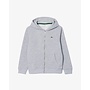 Lacoste lcb core fleece full zip hoodie argent chine heather