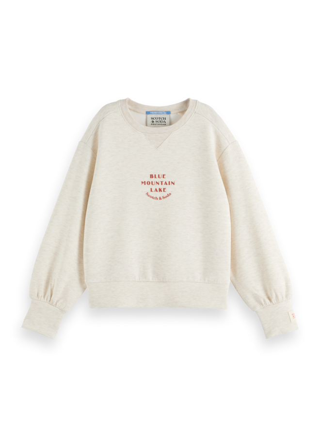 S&S modal crewneck soft ice malange
