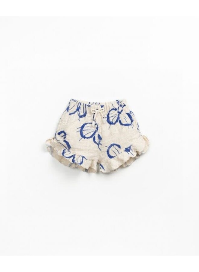 Play up printed woven shorts grés flores