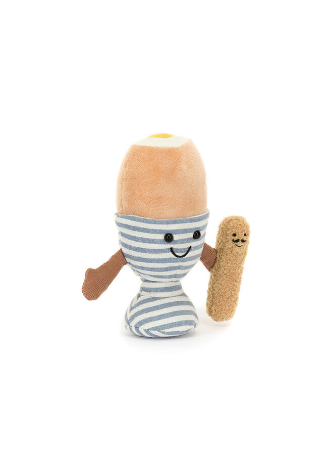 Jellycat amuseables agetha egg & lance soldier