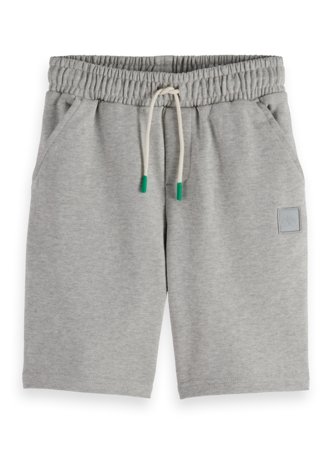 S&S logo badge sweatshorts grey melange